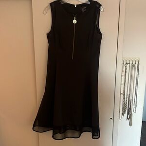DKNY Sleeveless Cocktail Dress A Line